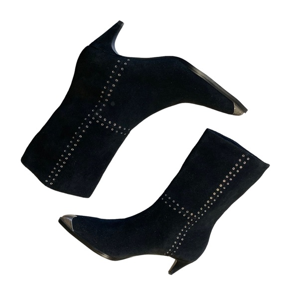 Caverley Boots Women’s Size 10 Collie Black Suede Boot - Picture 5 of 10